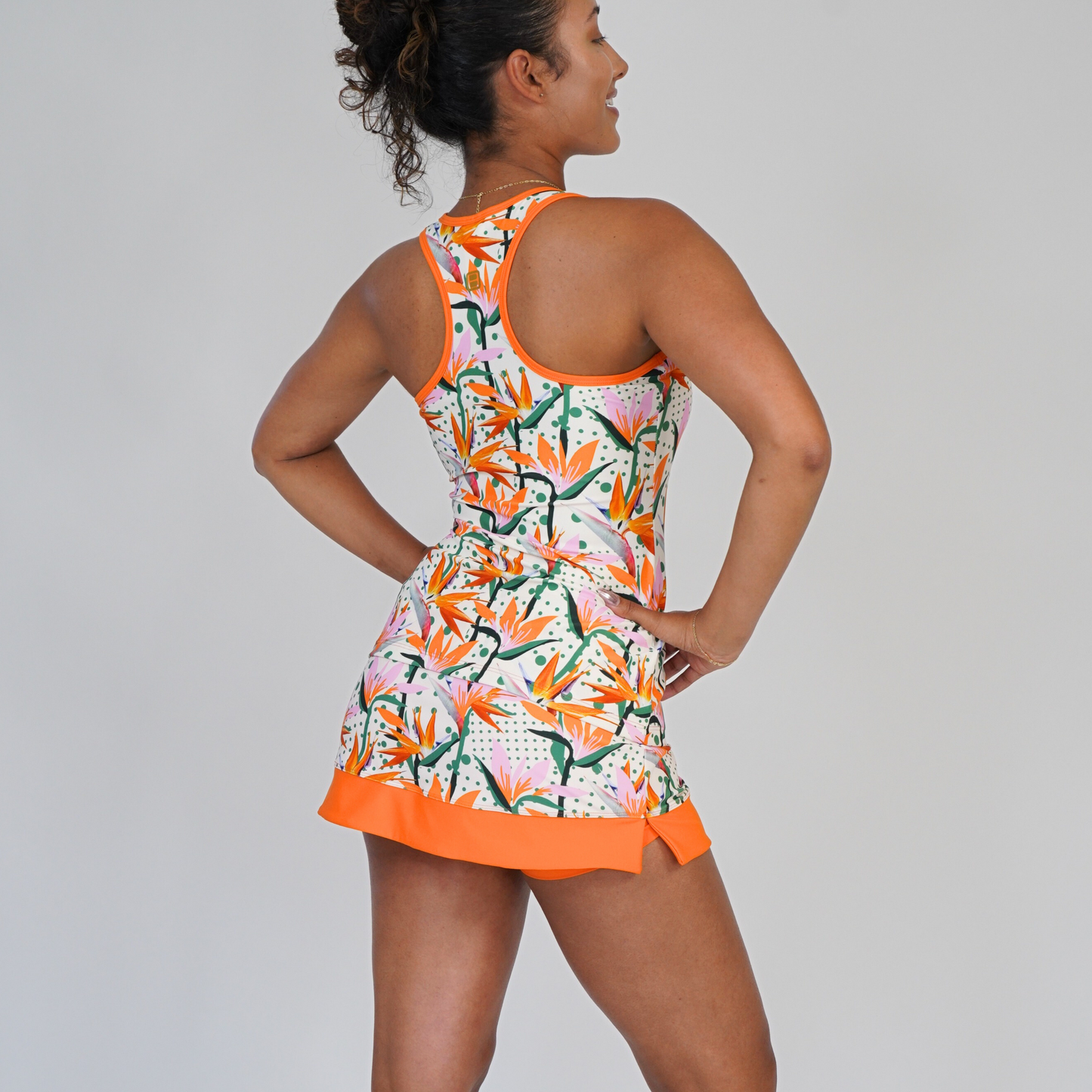 RAZORBACK TANK Paradise & Tangerine