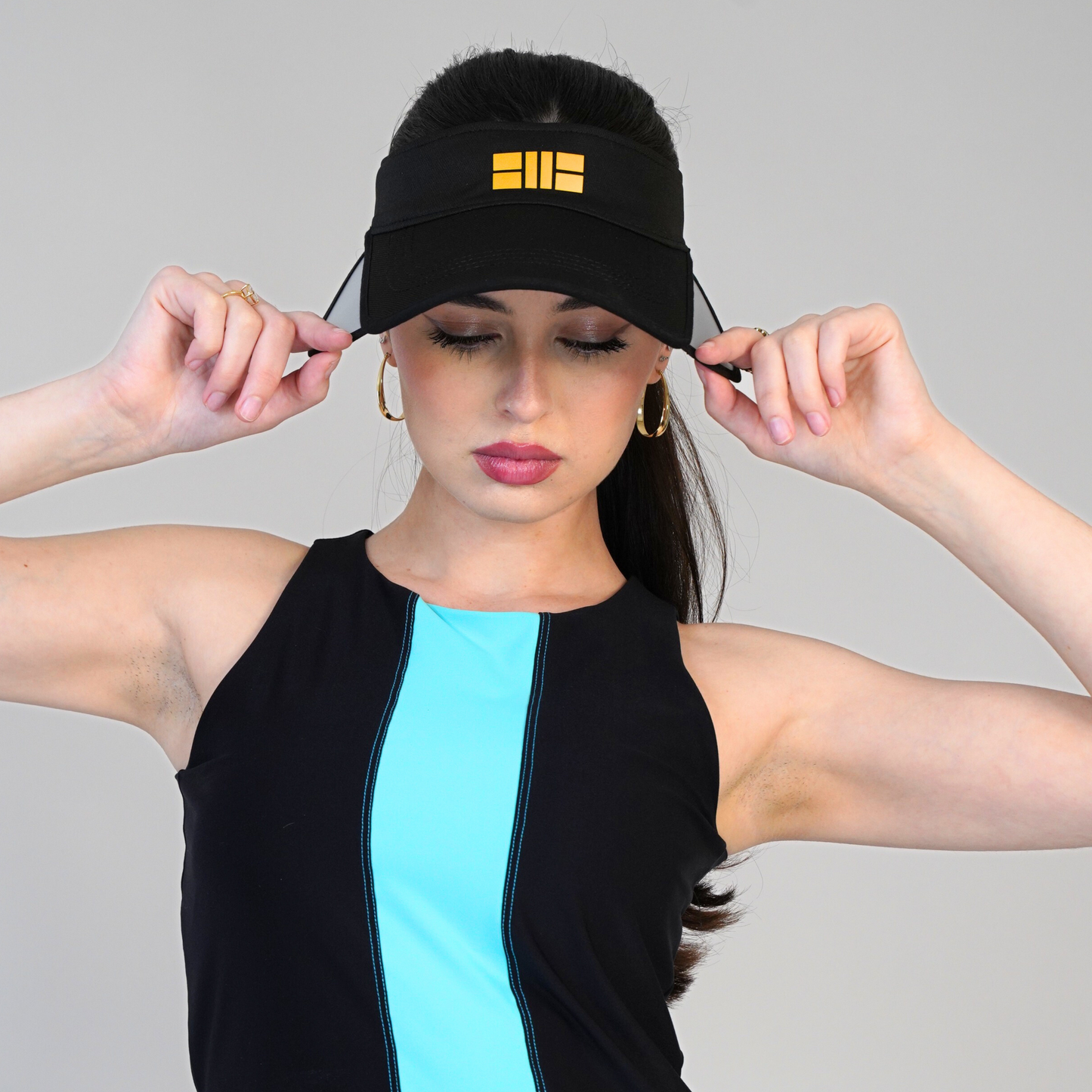 BESO PRO Retractable Visor - Black / Black